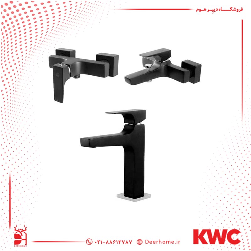 ست شیرآلات KWC مدل اراتو — تصویر ۱۲