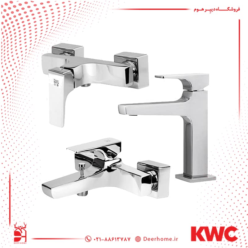 ست شیرآلات KWC مدل اراتو — تصویر ۱۱