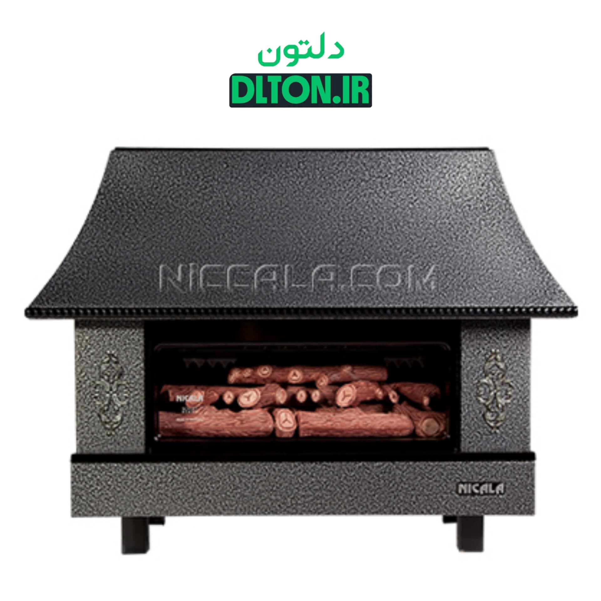 بخاری شومینه ای نیک کالا مدل سیمین MC26 — تصویر ۴