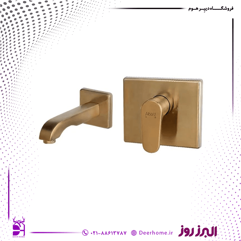 شیر روشویی توکار البرز روز مدل ونتو — تصویر ۱۲