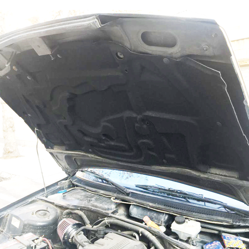نمد درب کاپوت پژو 405 برند بابل کارپت کد 1201 — تصویر ۳