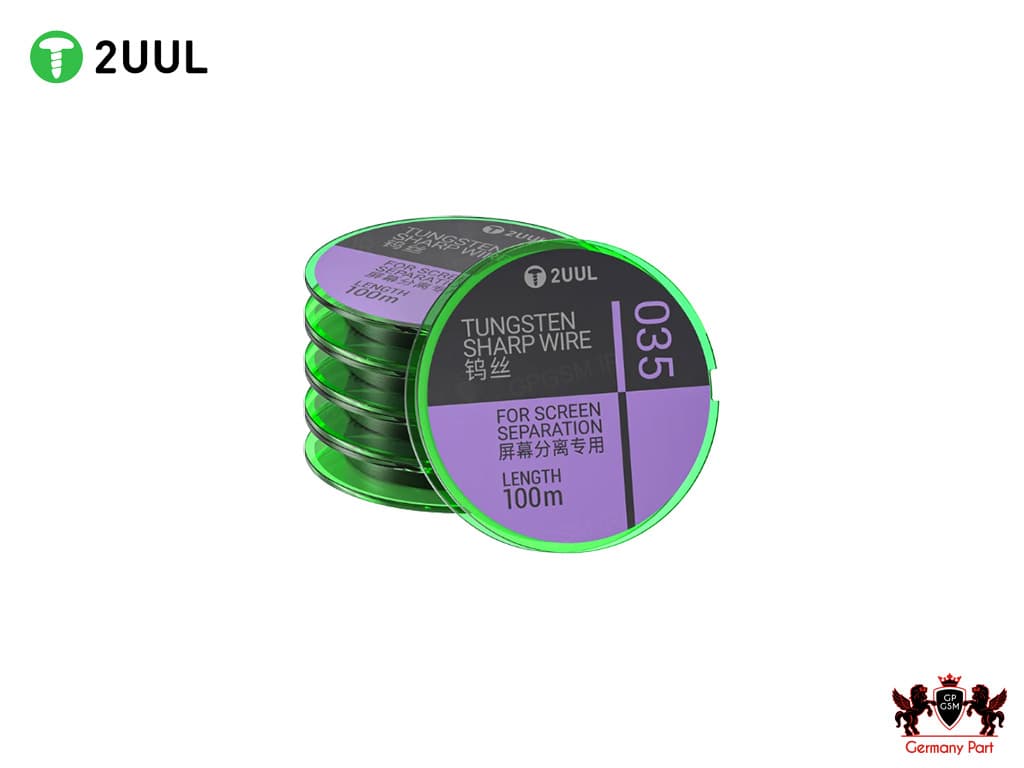 سیم جدا کننده تاچ و ال سی دی 100متری TUNGSTEN SHARP WIRE WS-035 0.035MM 2UUL — تصویر ۴