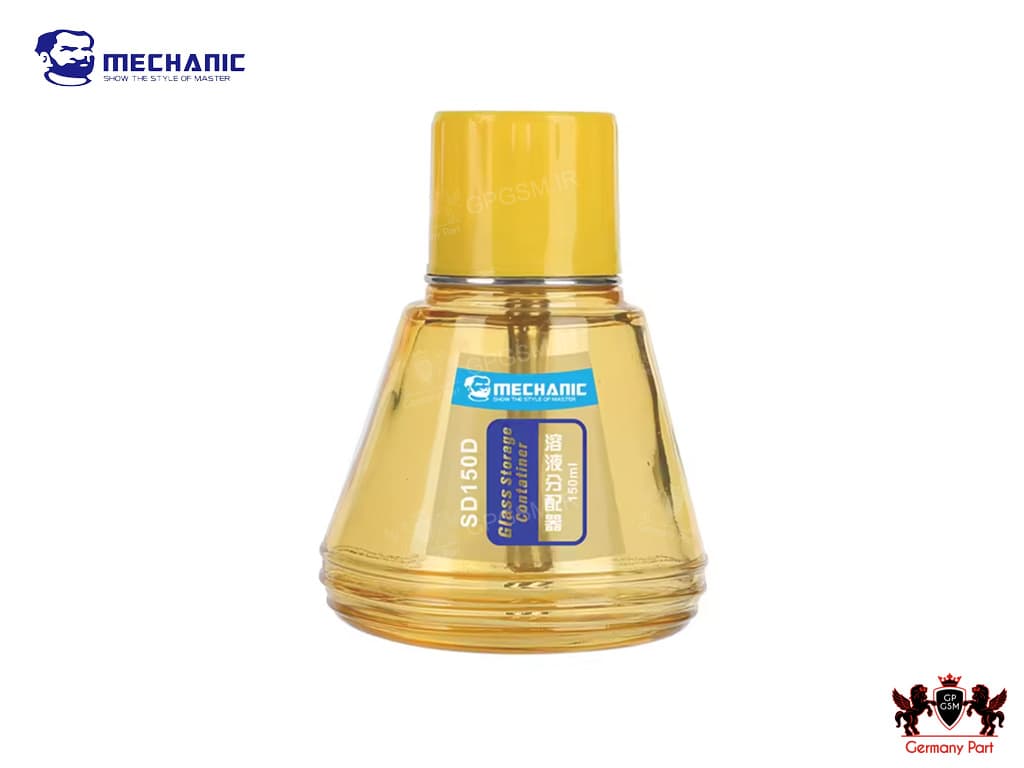جا الکلی/تینری 150 میل مکانیک STORANGE LEAK PROOF GLASS ALCOHOL BOTTLE SD150D MECHANIC