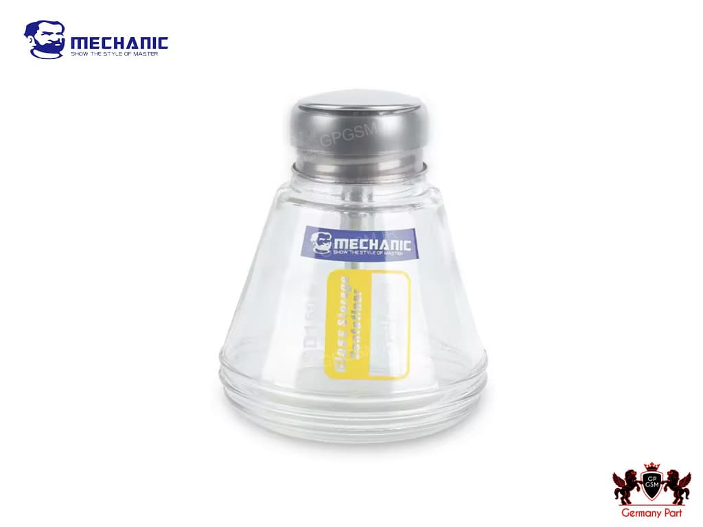 جا الکلی/تینری 150 میل مکانیک STORANGE LEAK PROOF GLASS ALCOHOL BOTTLE SD150A MECHANIC
