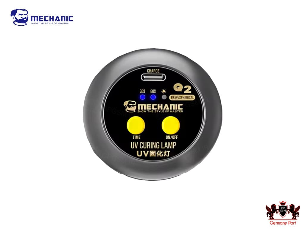 چراغ یو وی شارژی مکانیک کیو 2 – UV LED Q2 MECHANIC