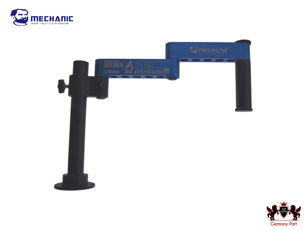 پایه بازویی و تلسکوپی لوپ مکانیک ای آر ام مدل ام 3 – MICROSCOPE UNIVERSAL ROBOTIC ARM M3 MECHANIC — تصویر ۲