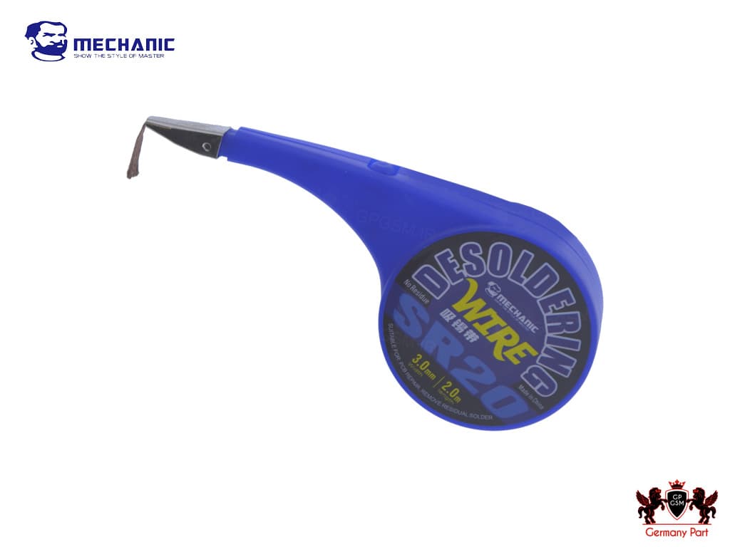سیم قلع کش حلزونی مکانیک اس آر 20 – DESOLDERING HANDLE 3.0MM SR20 MECHANIC