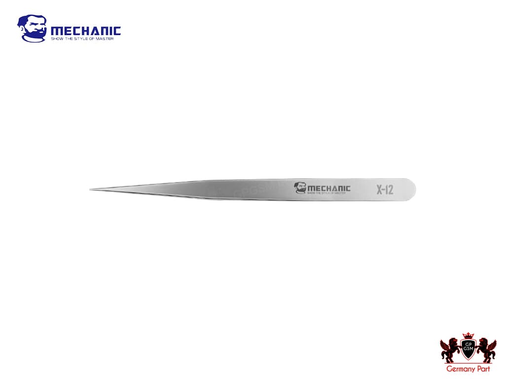 پنس مکانیک سرکج صاف و مقاوم مدل ایکس 12 – TWEEZERS MECHANIC X12 MECHANIC — تصویر ۳