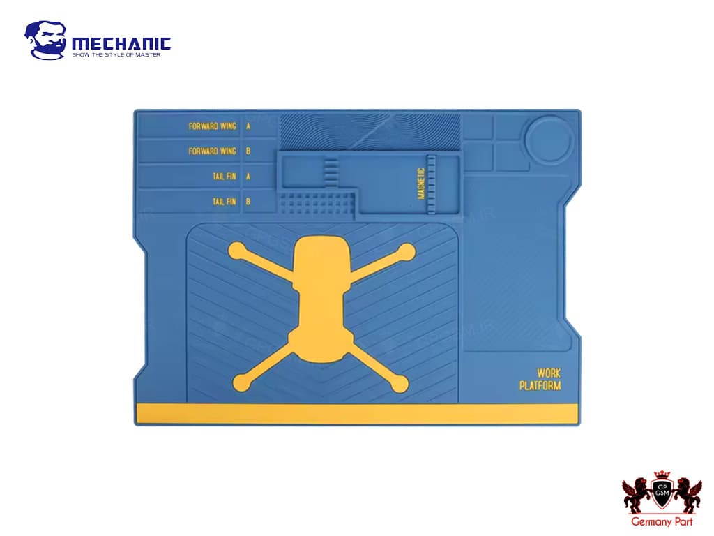 پد انتی استاتیک ضد لغزش سیلیکونی مکانیک مدل وی 70 – MAGNETIC HIGH TEMPERATURE RESISTANT MAINTENANCE MAT V70 MECHANIC — تصویر ۳