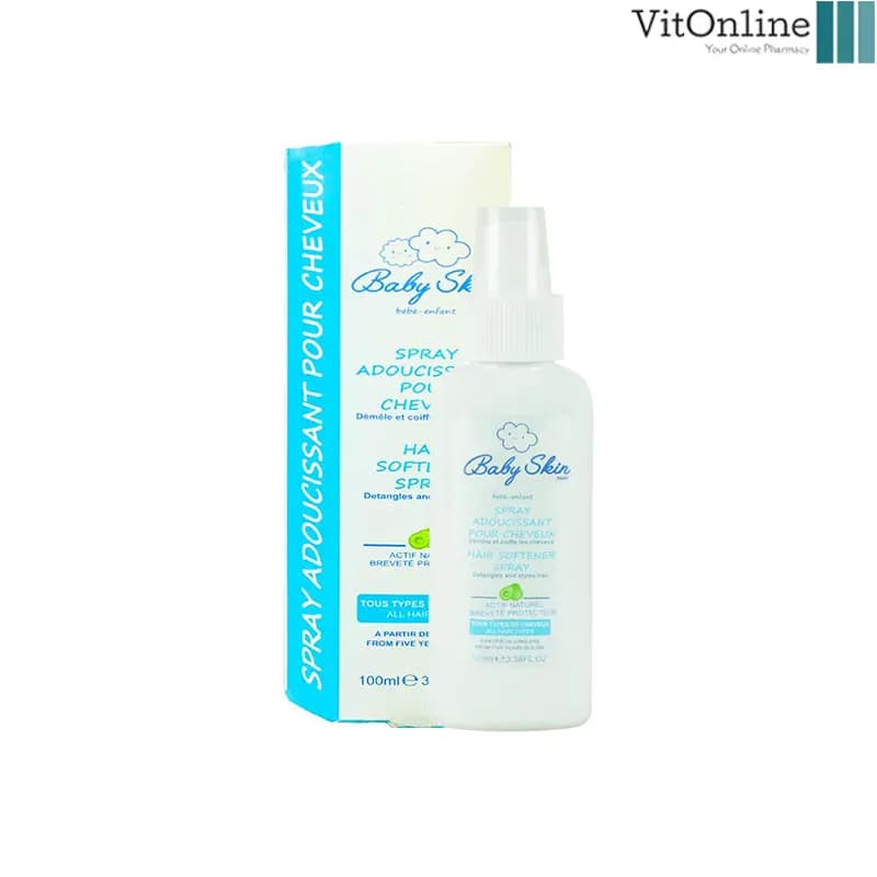 اسپری گره بازکن و نرم کننده موی بیبی اسکین Baby Skin