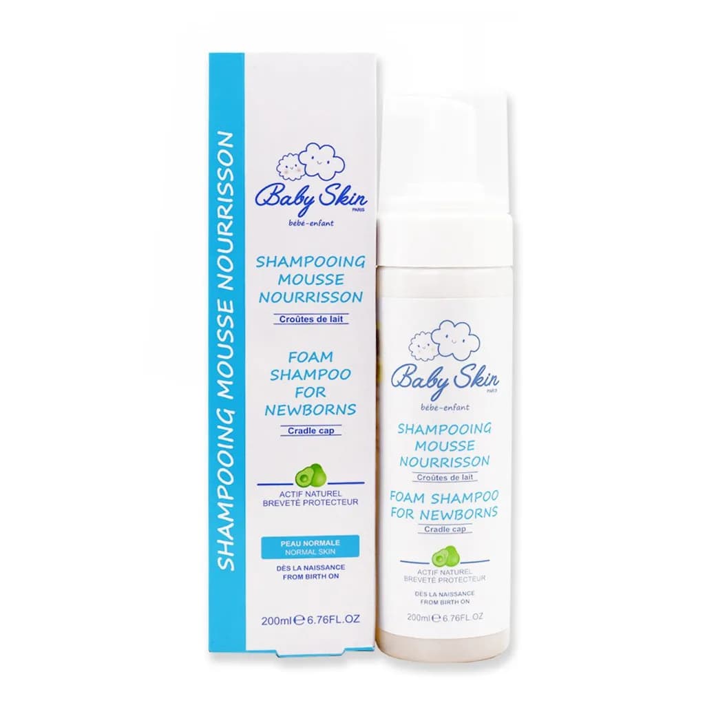 شامپو فوم ضد شوره نوزادان بیبی اسکین 200میل Baby Skin — تصویر ۴