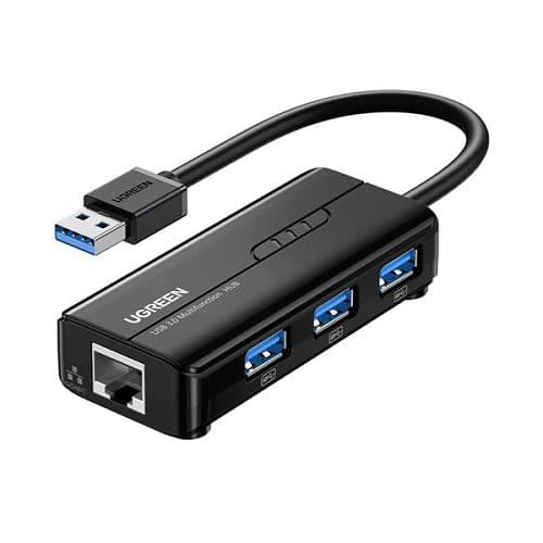 هاب USB 3.0 یوگرین مدل 20265 با 3 پورت US 3.0 و LAN1000 — تصویر ۴