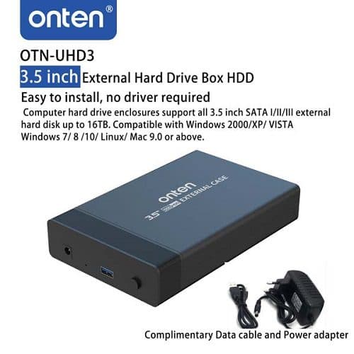 باکس هارد 3.5 اینچ USB 3.0 اونتن مدل OTN-UHD3 — تصویر ۱۰