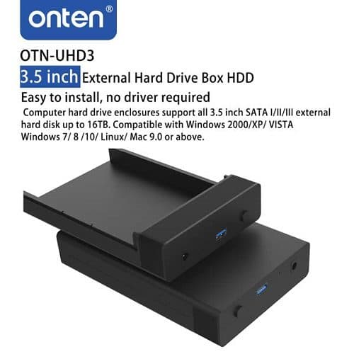باکس هارد 3.5 اینچ USB 3.0 اونتن مدل OTN-UHD3 — تصویر ۱۲