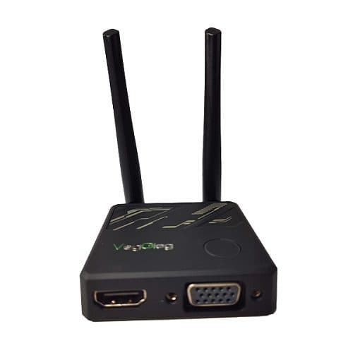 دانگل انتقال تصویر بی سیم وگیگ مدل V-Q03 دارای پورت VGA-HDMI و Veggieg V-Q03 Wireless display adapter