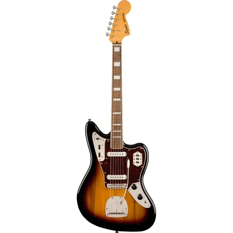 Squier Classic Vibe ’70s Jaguar – 3‑Colour Sunburst