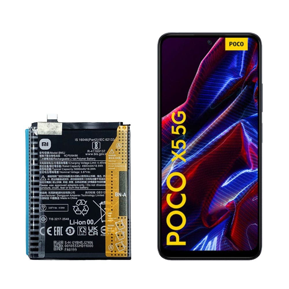 باتری گوشی شیائومی پوکو X5 مدل BN5J — تصویر ۵