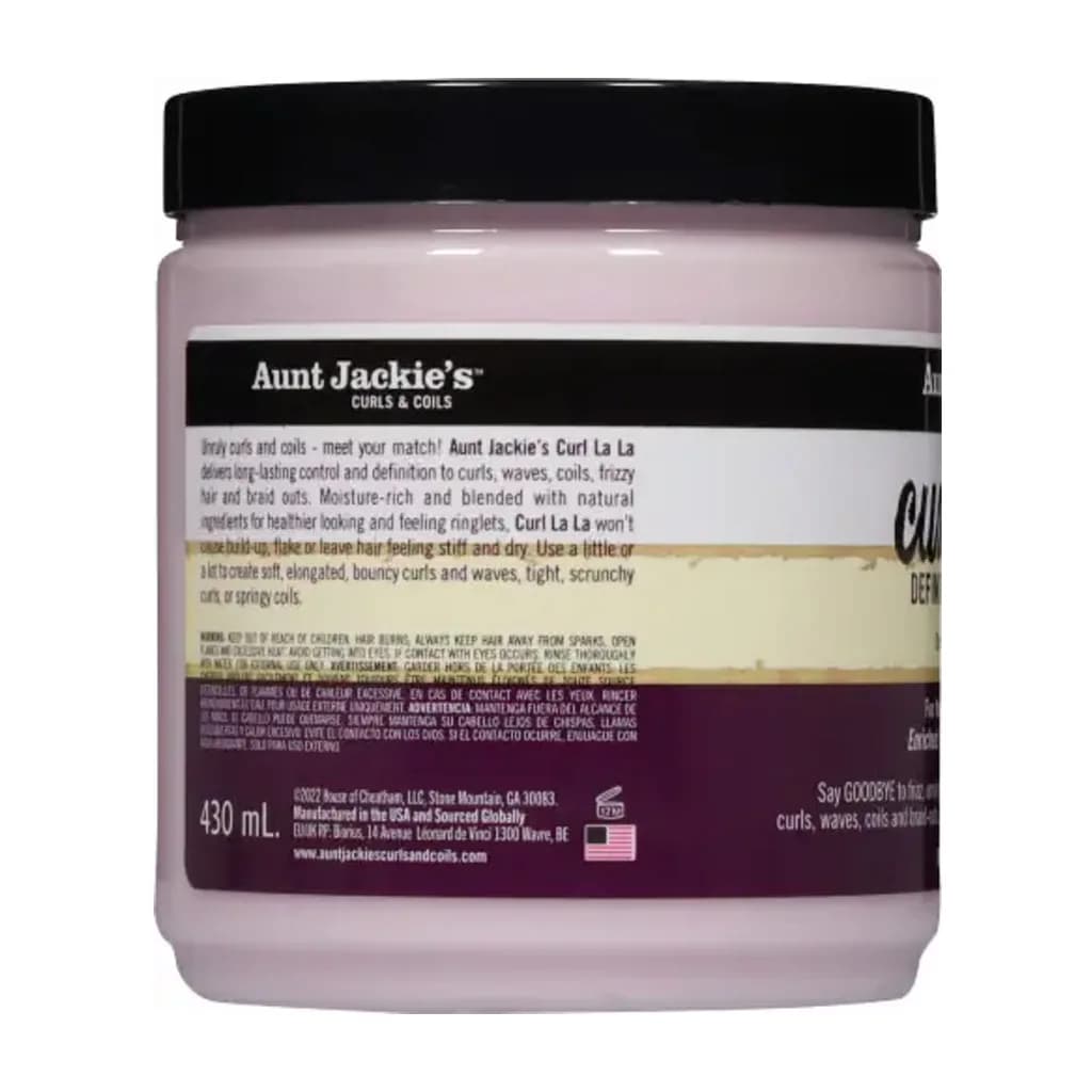 کرم مو حالت دهنده و فر کننده آنت جکیز – Aunt Jackie’s – Curl La La – Custard — تصویر ۹