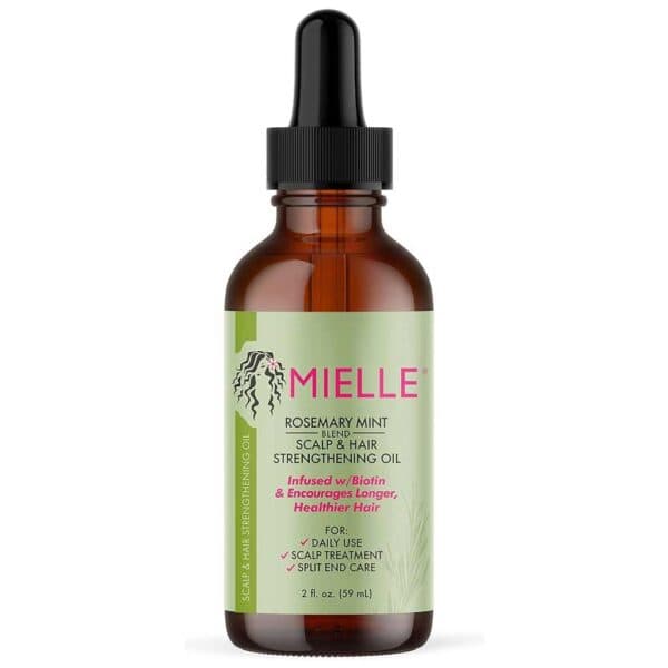 روغن مو رزماری و نعناع میله – Mielle Rosemary Mint Scalp & Hair Strengthening Oil — تصویر ۲