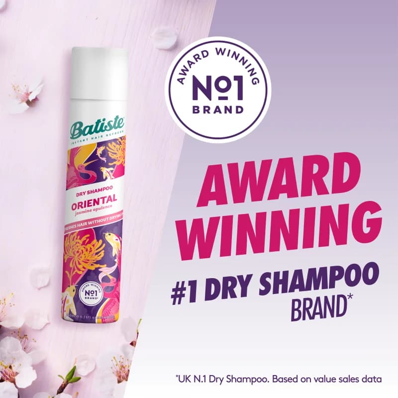 شامپو خشک باتیست (اصل) مدل ORIENTAL — تصویر ۳