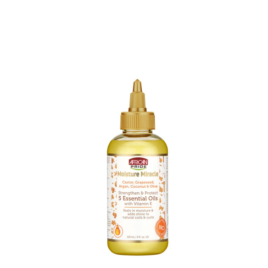 روغن محافظ و مراقبتی آفریکن پراید (اصل) – African Pride Moisture Miracle 5 Essential Oils