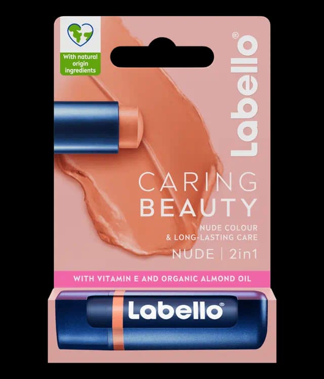بالم لب نود لبلو Labello مدل Nude Caring Beauty