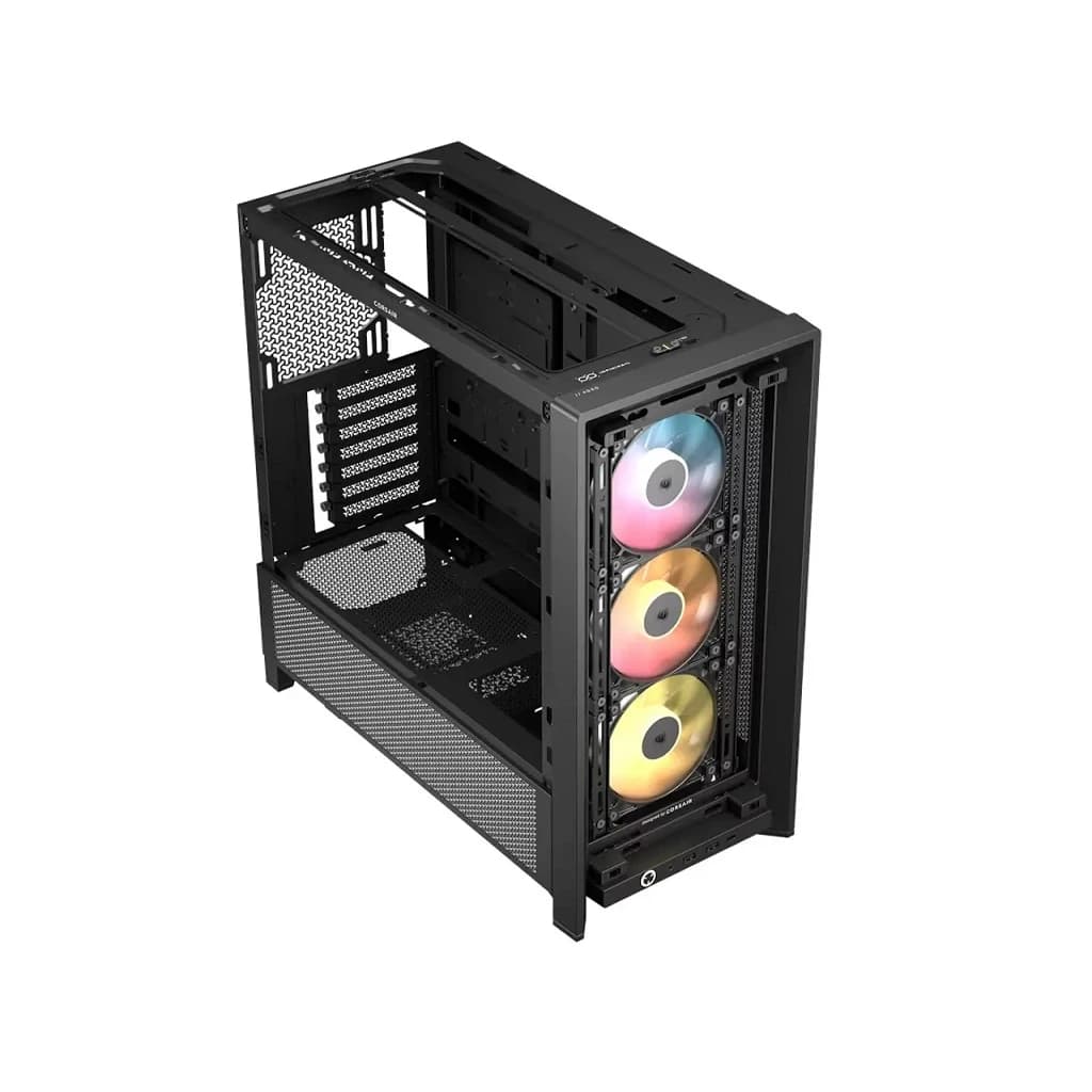 کیس گیمینگ کورسیر مدل FRAME 4000D RS ARGB Modular — تصویر ۹
