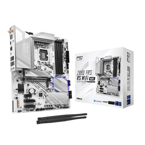 Asrock Z890 Pro RS WiFi White DDR5 LGA1851 Motherboard