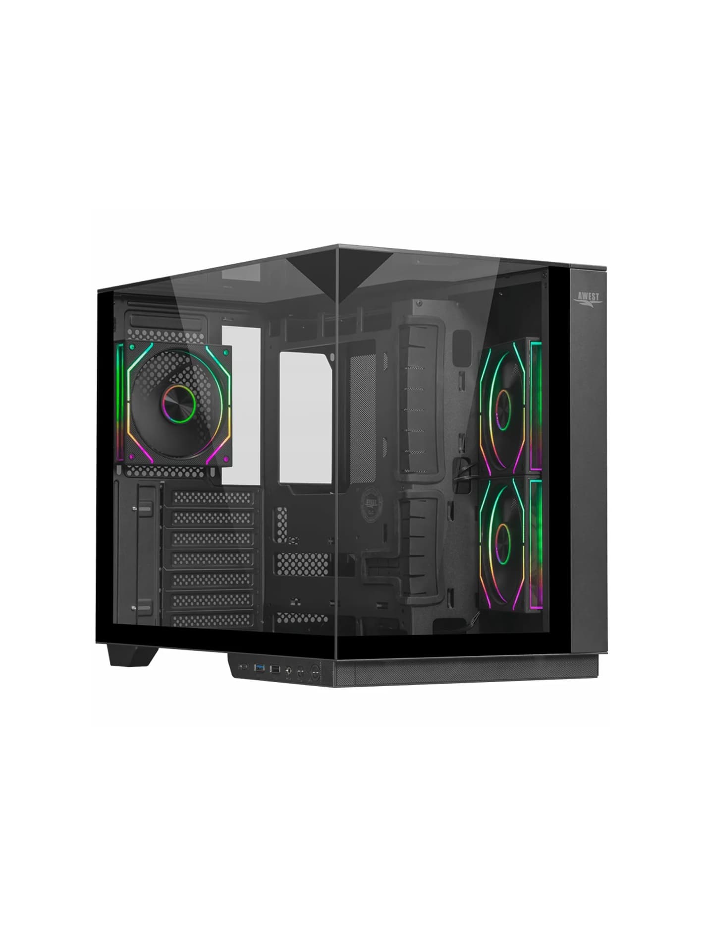 کیس گیمینگ اوست مدل AQ-17-TG-B