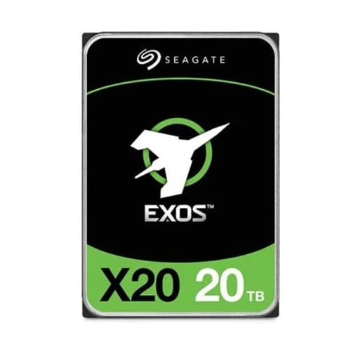 Seagate Exos X20 ST20000NM003D 20TB 7200 RPM Internal Hard Drive