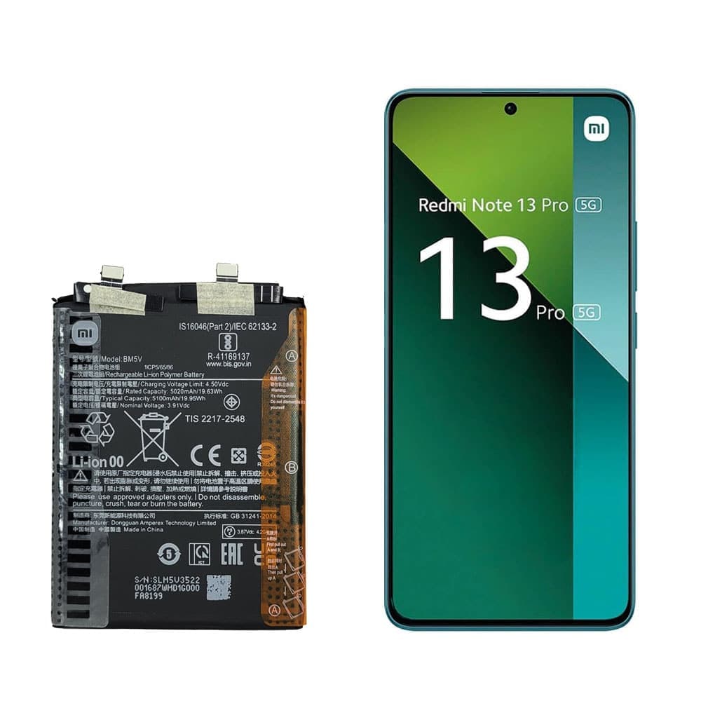 باتری گوشی شیائومی ردمی نوت 13 پرو مدل BM5V — تصویر ۲