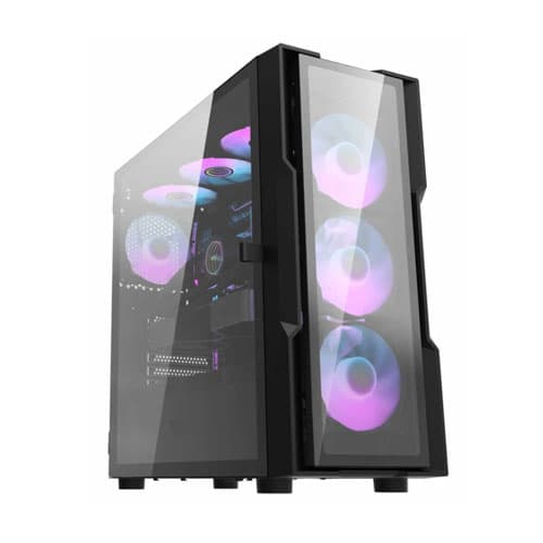 DarkFlash DK431 Glass E-ATX Mid Tower Computer Case