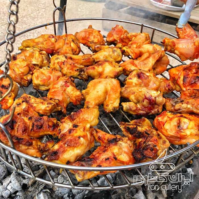 گریل توری آشپزی در طبیعت — تصویر ۹