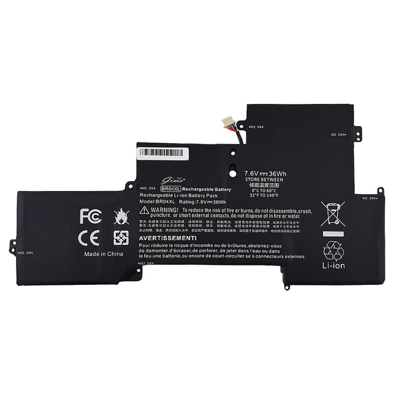 باتری لپ تاپ اچ پی EliteBook Folio 1020 G1_1030 G1_BR04XL Gimo Plus داخلی- 36 وات ساعت