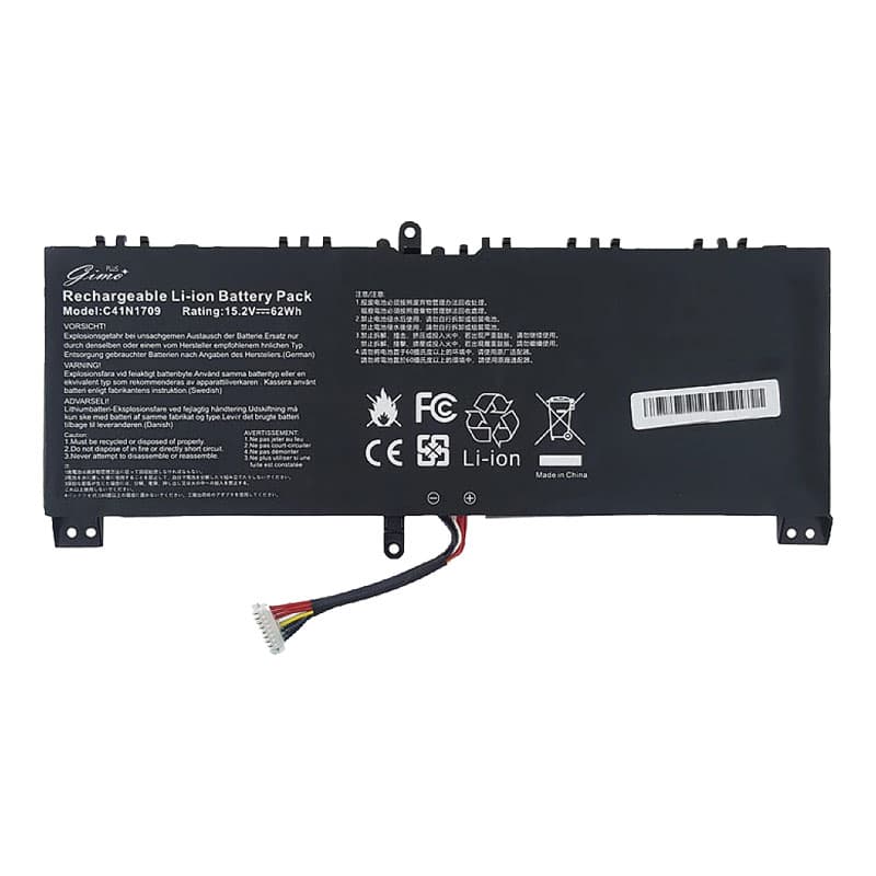 باتری لپ تاپ ایسوس ROG Strix GL503V-GL503VS_C41N1709_Gimo Plus مشکی داخلی-62 وات ساعت