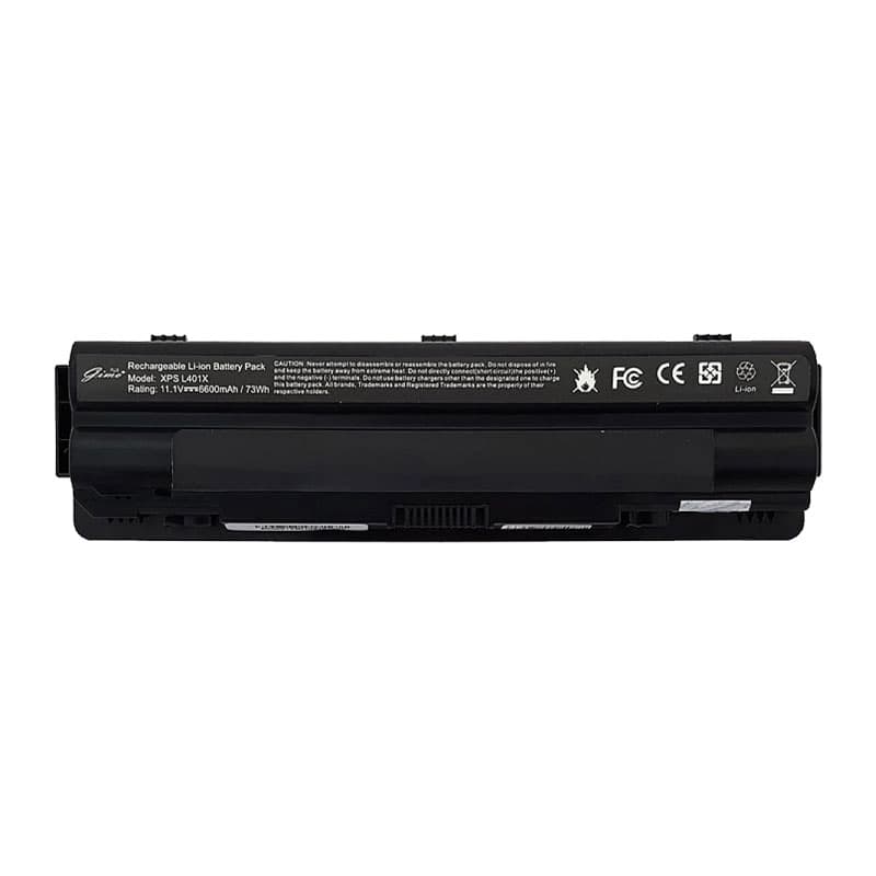 باتری لپ تاپ دل مدل Dell XPS L501-L502 | برند Gimo Plus | ظرفیت 6600 | 73 وات | 11.1 ولت | 9 سلولی | XPSL401X