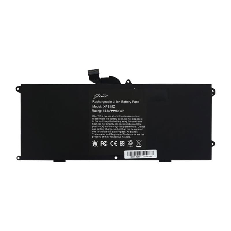 باتری لپ تاپ دل XPS 15Z-0HTR7 Gimo Plus مشکی داخلی-64 وات ساعت