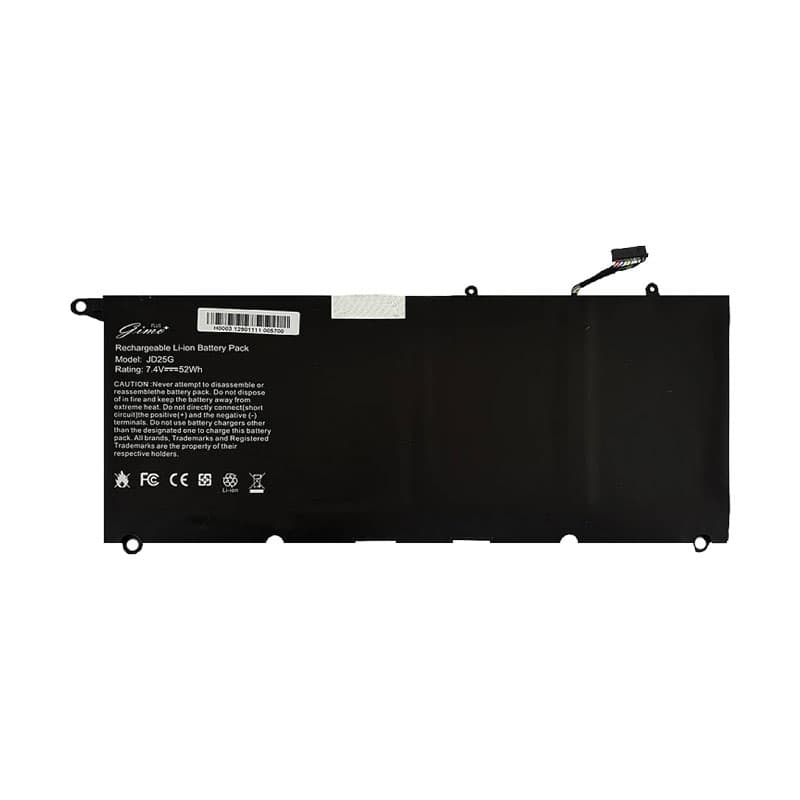 باتری داخلی لپ تاپ دل Dell XPS 13 9350 | برند Gimo Plus | ظرفیت 6930 | 52 وات | 7.4 ولت