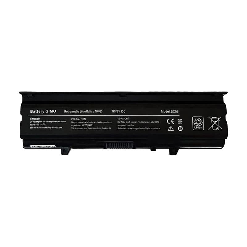باتری لپ تاپ دل Dell Inspiron N4030-4020 برند GIMO | ظرفیت 4000 میلی آمپر | 45 وات | 6 سلولی