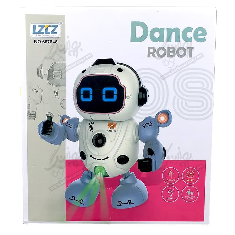 ربات موزیکال Dance کد 6678 — تصویر ۱۱