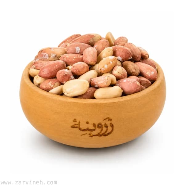 بادام زمینی آستانه نمکی