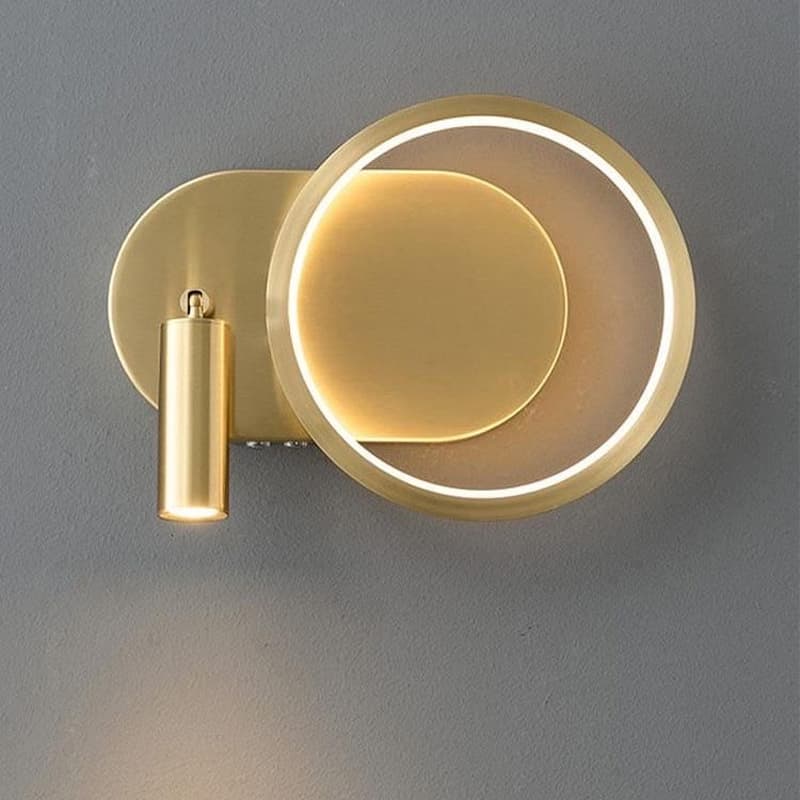 چراغ دیواری مدرن مدل Moderna gold کد W156