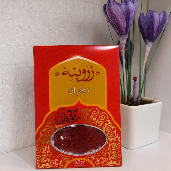 زعفران نگین زروینه – نیم گرم — تصویر ۹