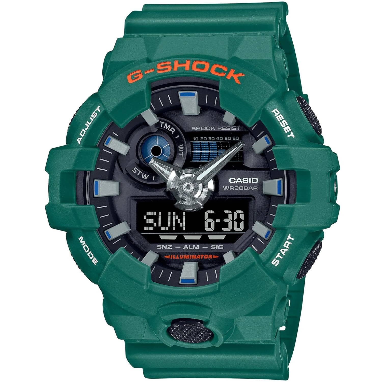 ساعت مچی مردانه کاسیو جی شاک مدل GA-700SC-3ADR — تصویر ۳