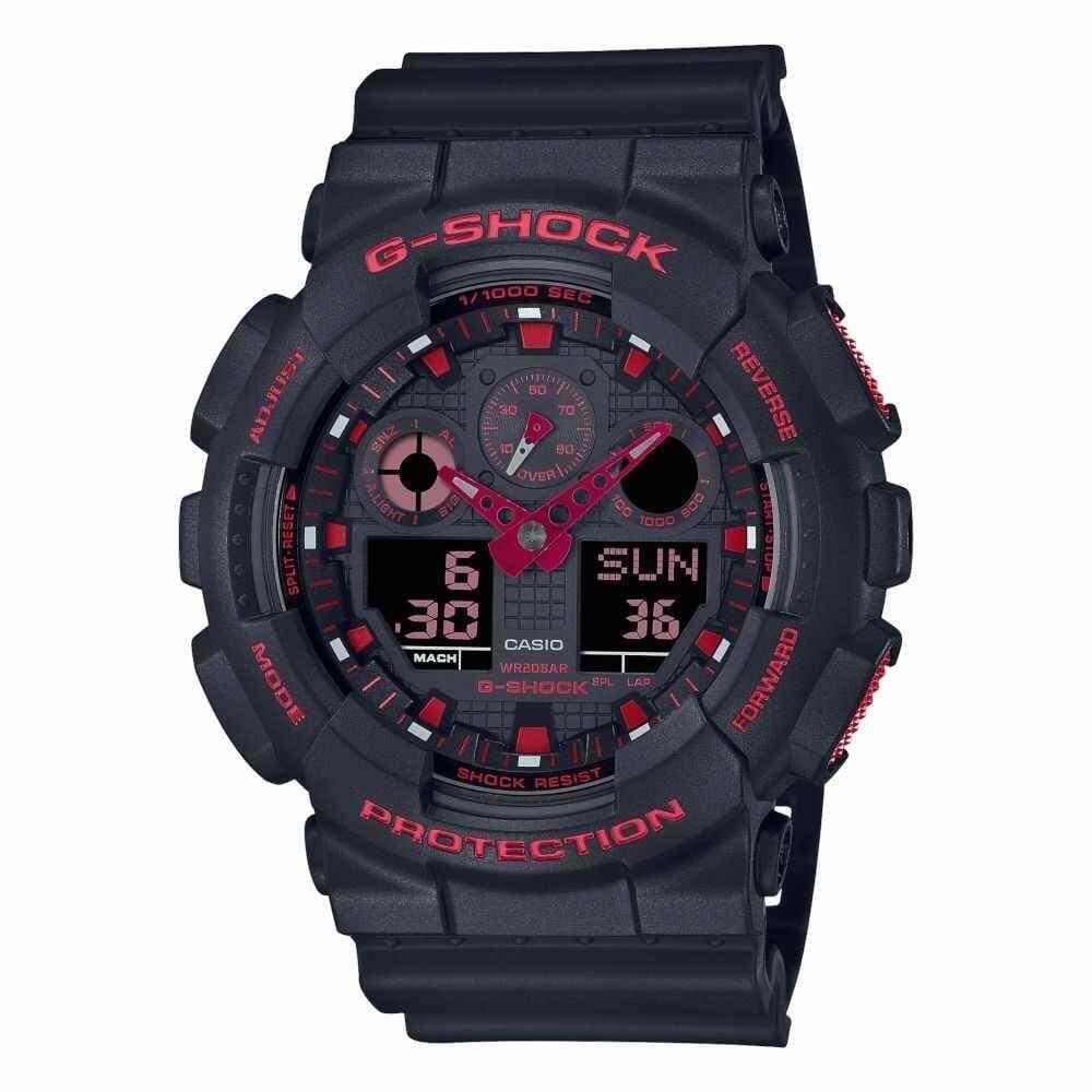 ساعت مچی مردانه کاسیو جی شاک مدل GA-100BNR-1ADR — تصویر ۹