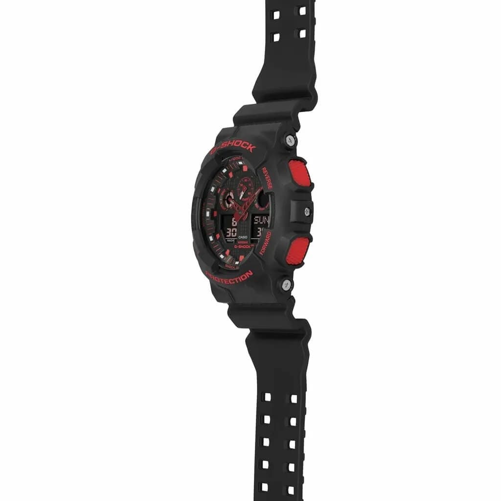 ساعت مچی مردانه کاسیو جی شاک مدل GA-100BNR-1ADR — تصویر ۱۱