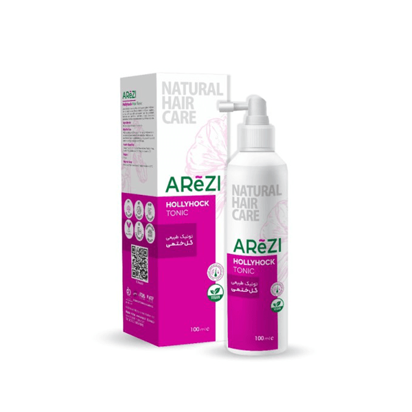 تونیک طبیعی گل ختمی ضد گره و ضد وزی موی عارضی 200 ml — تصویر ۲