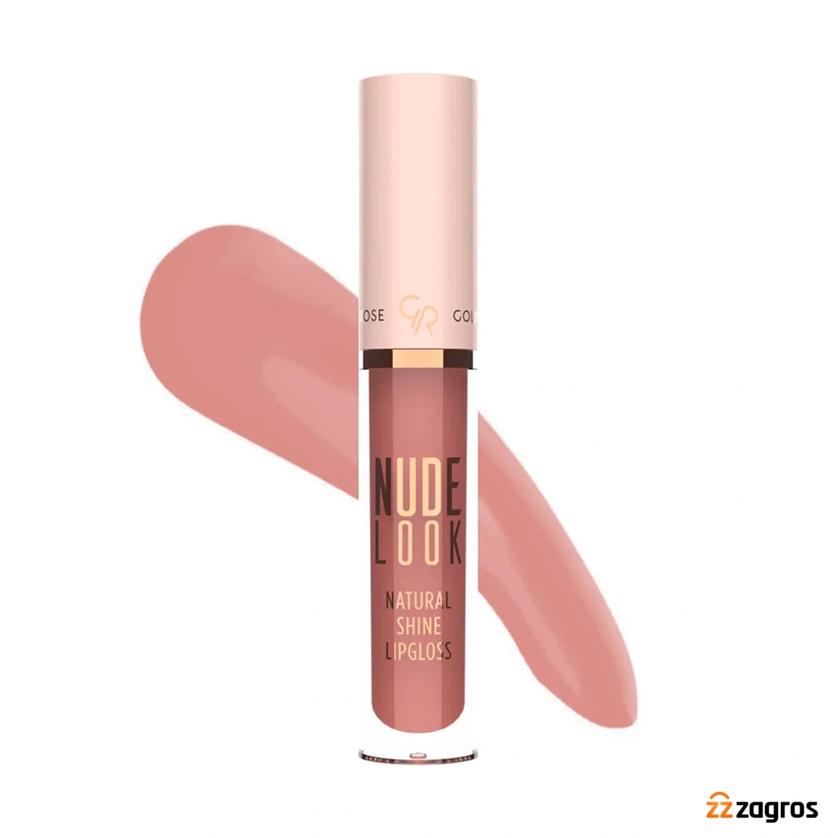 رژ لب مایع براق گلدن رز مدل NUDE LOOK — تصویر ۲