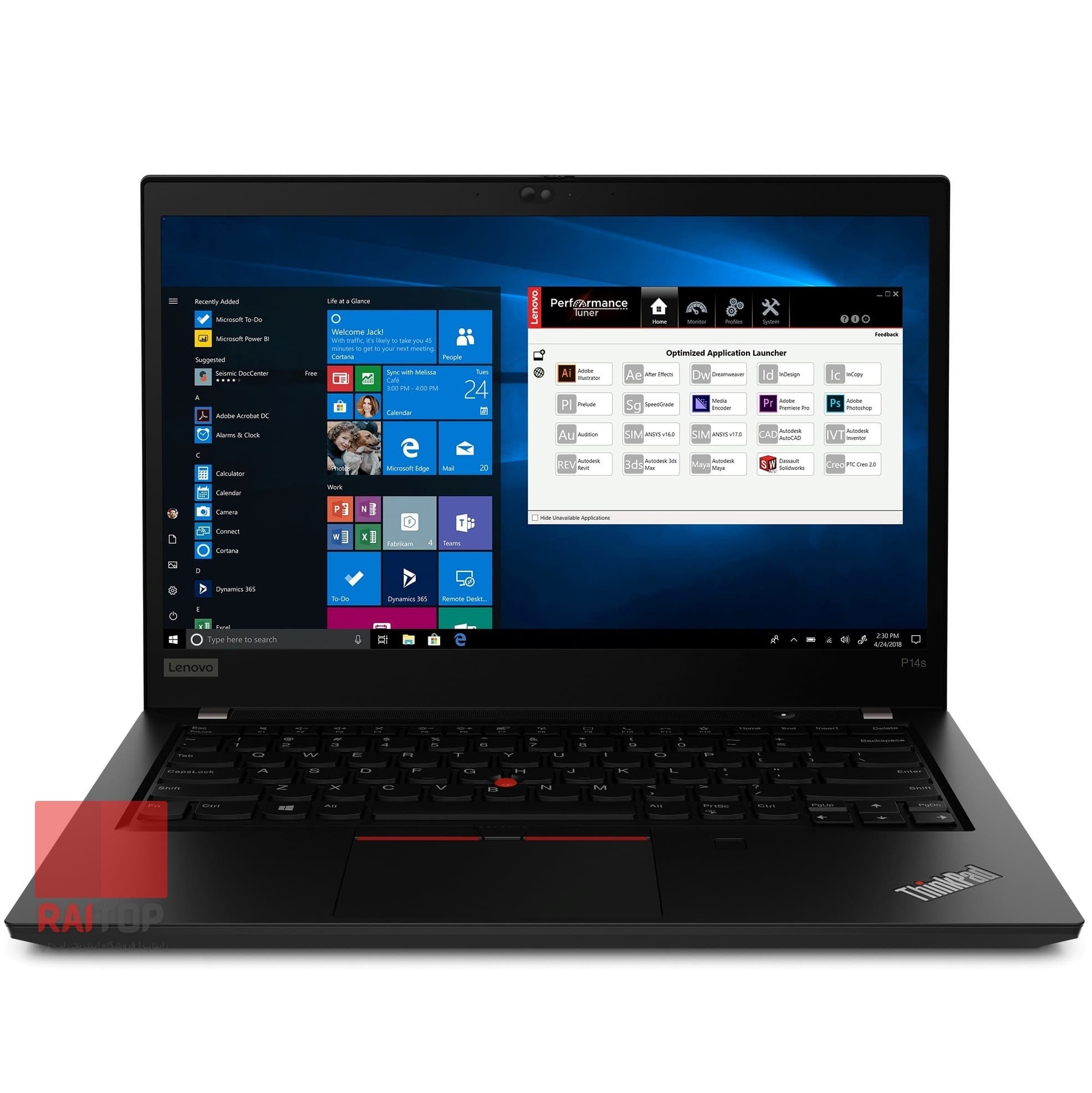 لپ تاپ 14 اینچی Lenovo مدل ThinkPad P43s