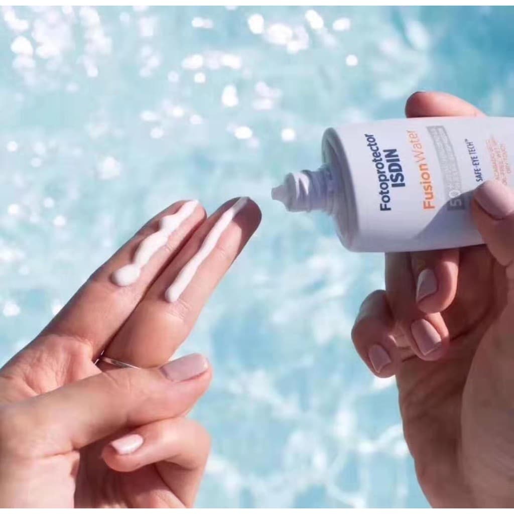 کرم ضد آفتاب ایزدین مدل Fusion Water — تصویر ۷